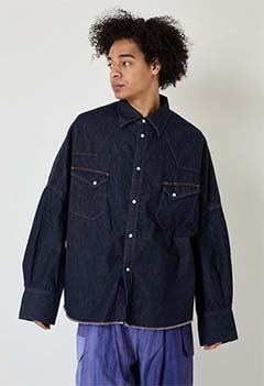 SHINYA KOZUKA /オーディナリーシティウエスタンシャツ