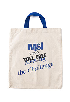 OVER PRINTED CANVAS BAG