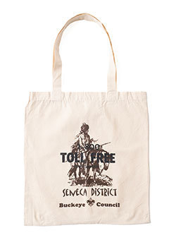 OVER PRINTED CANVAS BAG