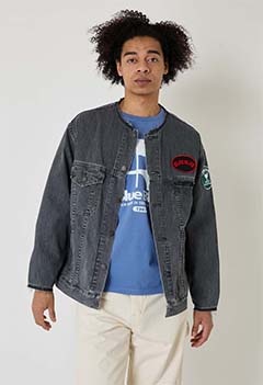 パッチリメイクライトデニム 3RD TYPE トラッカージャケット