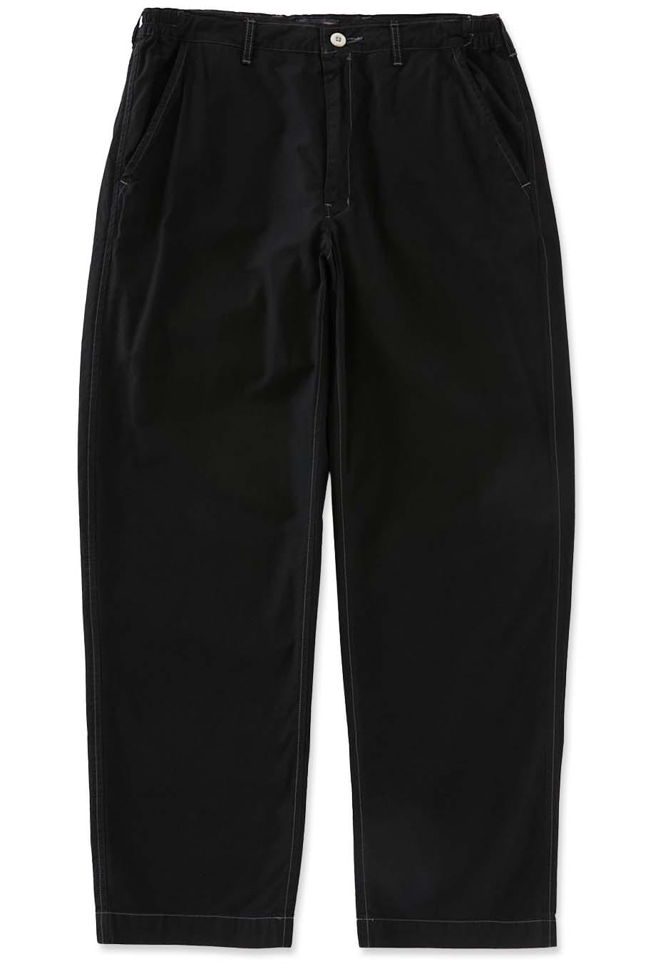 Dyed Typewriter tapered relaxed pants