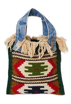 VINTAGE /EURO RUG CUSTOM BAG SMALL