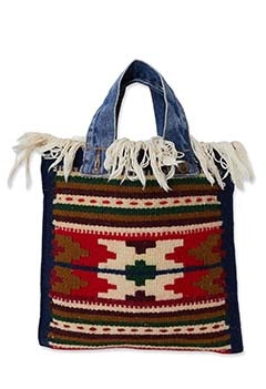 VINTAGE /EURO RUG CUSTOM BAG MEDIUM