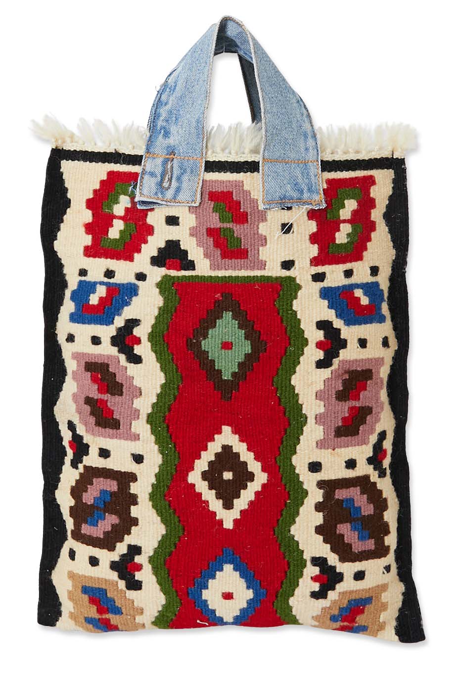 VINTAGE /EURO RUG CUSTOM BAG LARGE