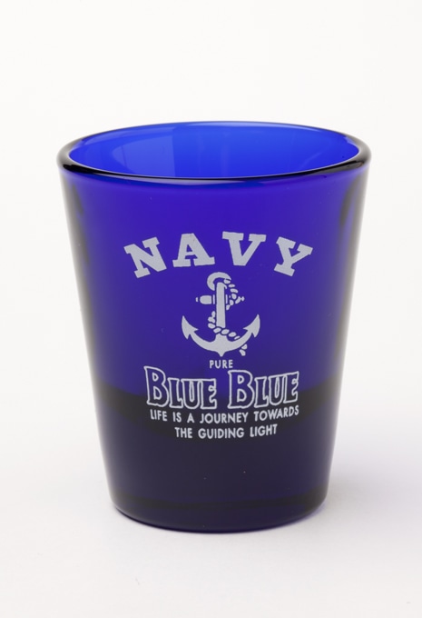 BLUE BLUE Shot glass navy anchor