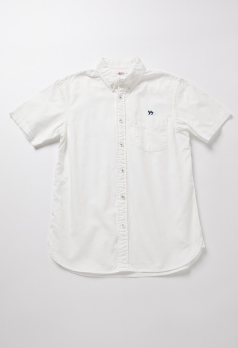 JOURNEY embroidered button-down shirt