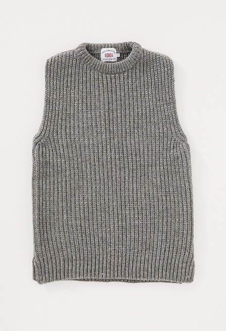 TRADHOUND crew neck knit vest