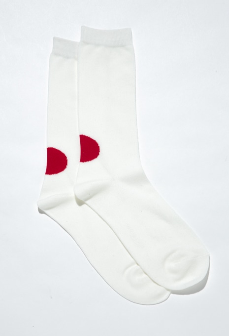 JAPAN FLAG back style socks