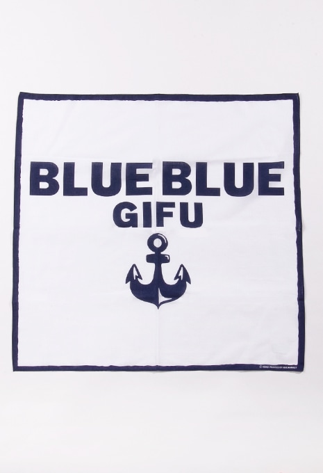 BLUE BLUE GIFU アンカーバンダナ