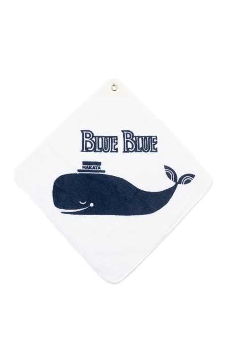 BLUEBLUE HAKATA hat whale hand towel