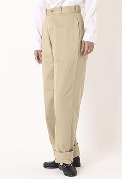 Balmain Denim Belted Logo Trousers in White Womens Clothing Trousers Slacks and Chinos Full-length trousers 