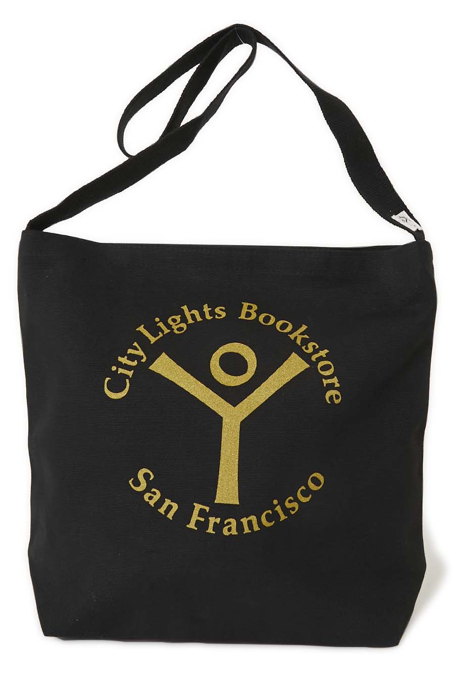 CITY LIGHTS logo shoulder bag