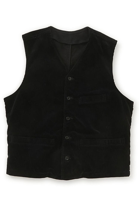 PORTER CLASSIC corduroy classic vest