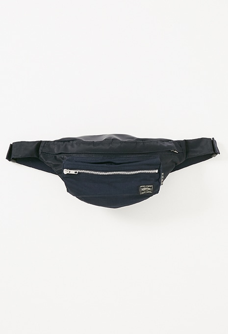 PORTER ・ BLUE BLUE Indigo nylon combination waist bag