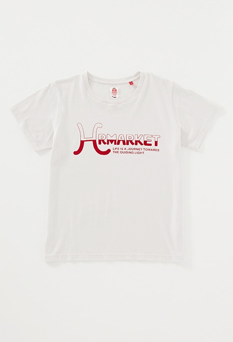 HRM 2 Tone flock print T-shirts Women's