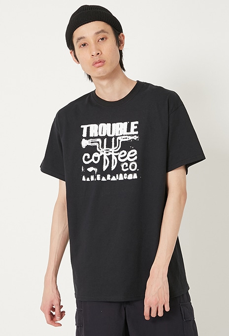 TROUBLE COFFEE ロゴTシャツ