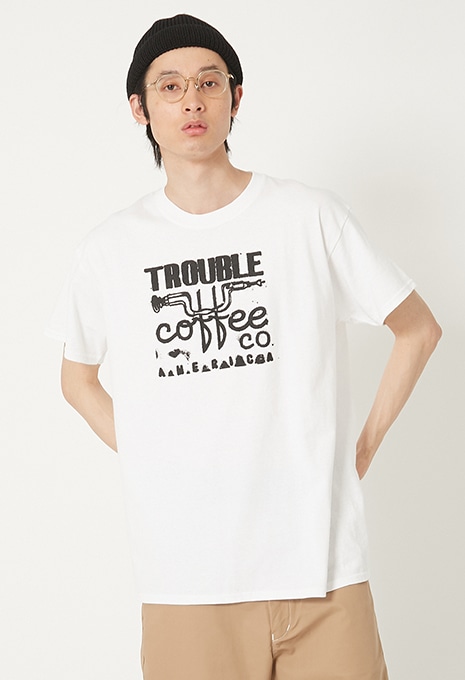 TROUBLE COFFEE ロゴTシャツ