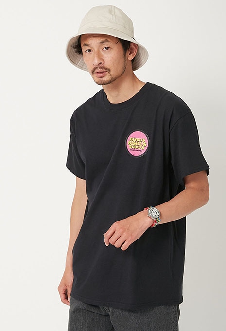 BISOUS SKATEBOARDS CIRCLE Tシャツ