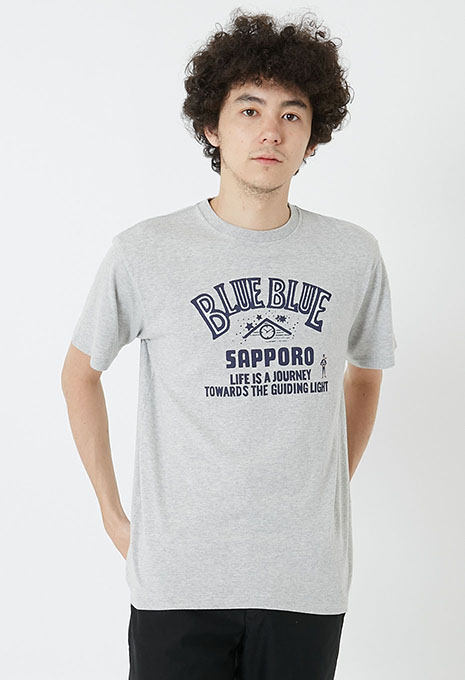 BLUE BLUE SAPPORO クロックタワーTシャツ