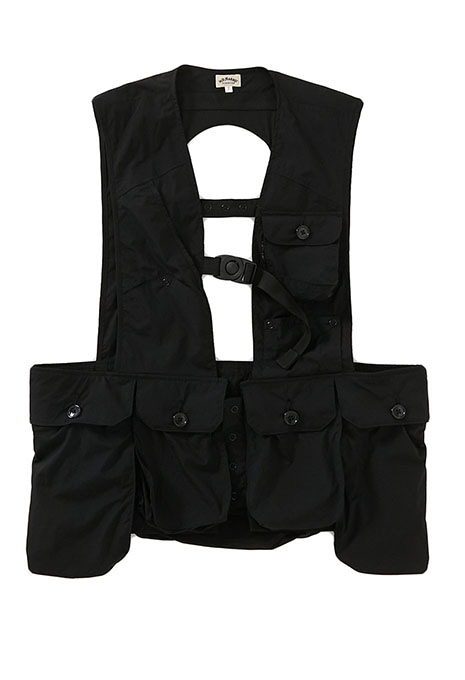 Crispy nylon stretch all-weather packable vest