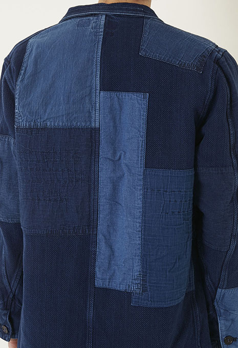 BLUE BLUE JAPAN | chore coat | nenrin patchwork honnai chore coat