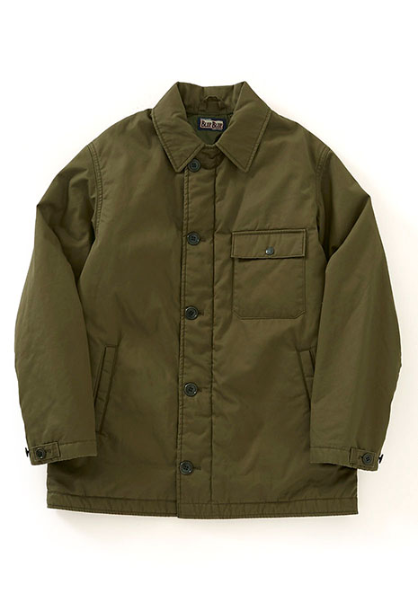 Blue Blue ミリタリーアウター プリマロフト A 2デッキジャケット