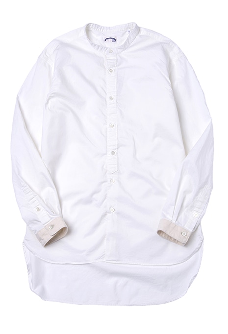 San Francisco シャツ ブラウス ギザコットン スタンドカラーシャツ