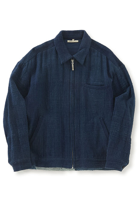 11.11 LUMI / Kanta patchwork indigo jacket