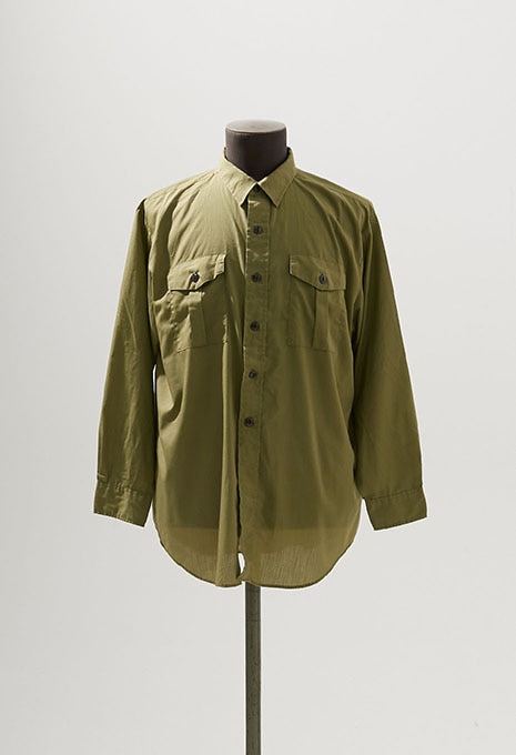 VINTAGE 60s BOY SCOUT OLIVE SHIRT