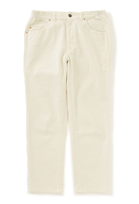 stretch Pique Slim relaxed pants