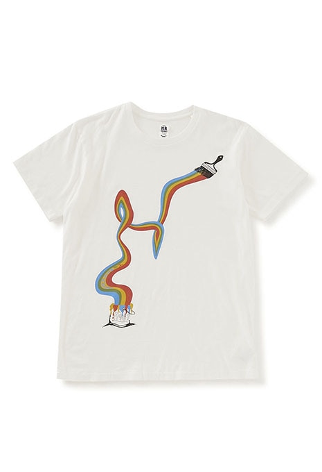 Rainbow painting T-shirts