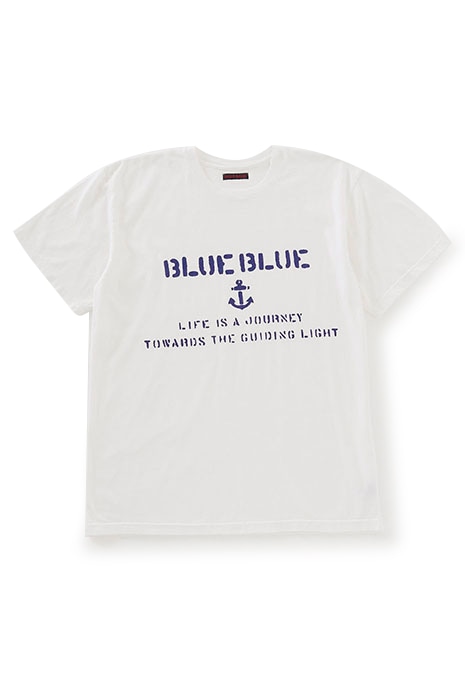 ステンシル BLUE BLUE Tシャツ