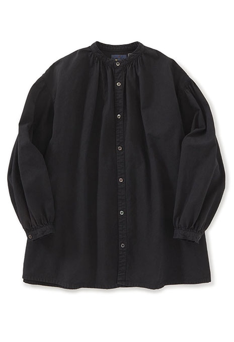 アヤドビー ドロクロ ギャザーシャツ ウイメンズ