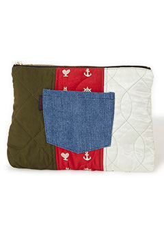 HRR quilted Patchwork Pouch