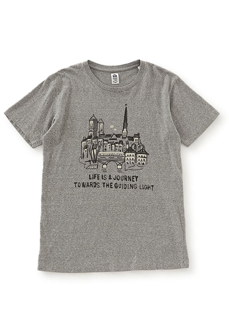 Castle print T-shirts