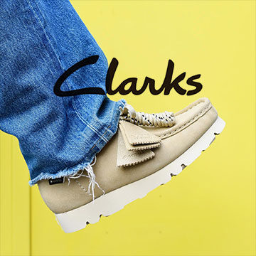 CLARKS SUEDE SHOES