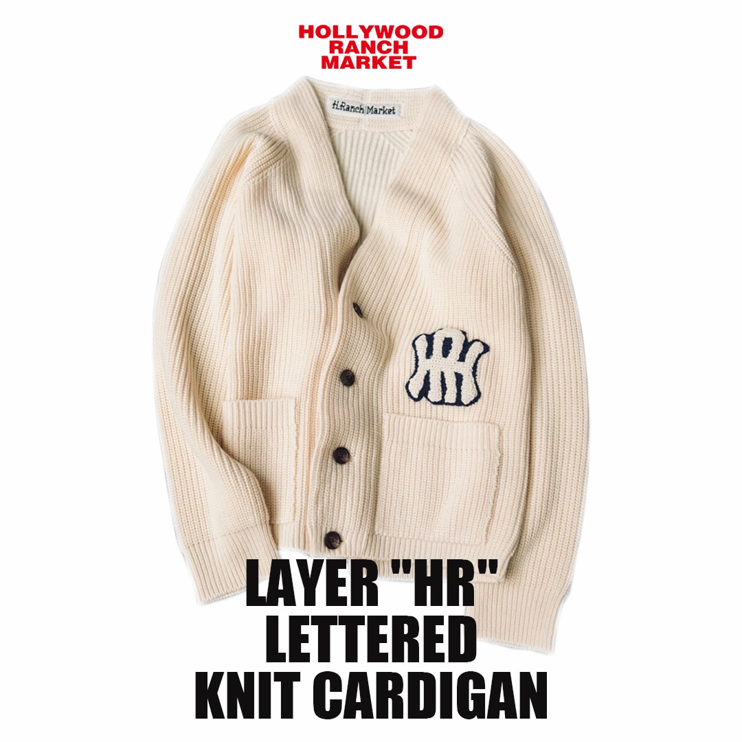 LAYER HR LETTERED KNITCD 25FW