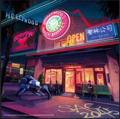 "Ghost in the Shell SAC_2045" collaboration item order sales start! HOLLYWOOD RANCH MARKET-