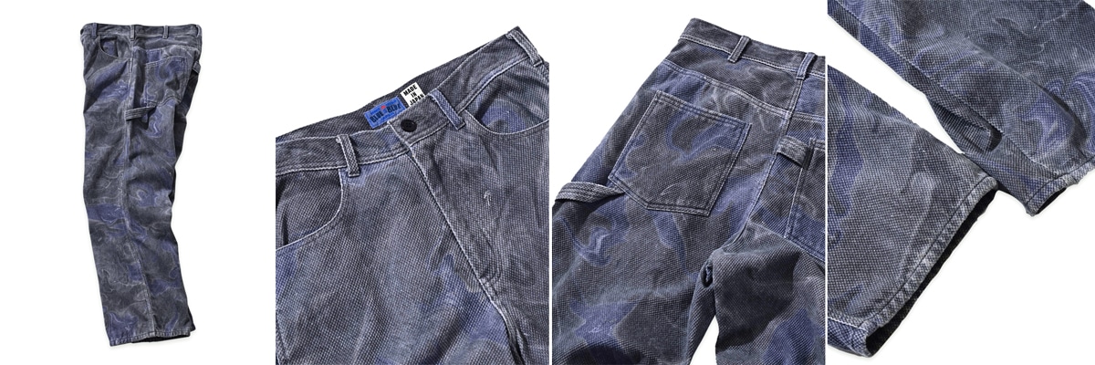 BLUE BLUE JAPAN|ブルーブルージャパン|刺し子|コツブサシコ|墨流し