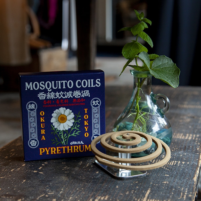 OKURA natural pyrethrum mosquito coil