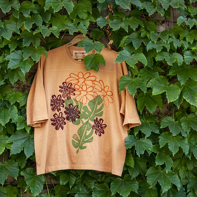 MONOSTEREO Floral Community Football Tee