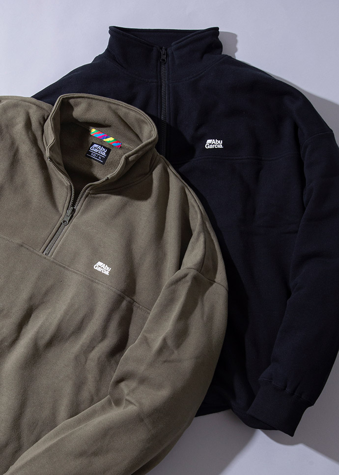 REVERSIBLE HALFZIP SWEAT