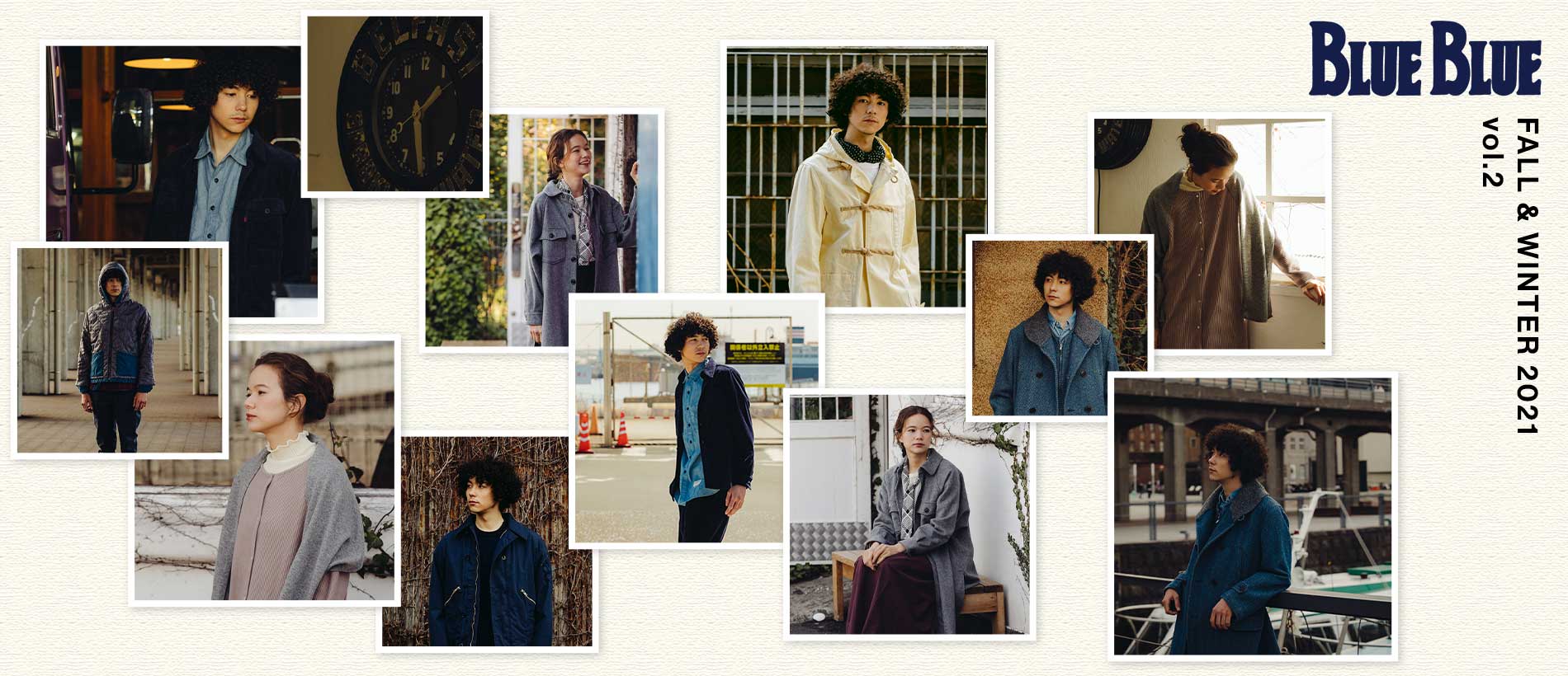 BLUE BLUE AUTUMN&WINTER 2021 LOOK BOOK vol.2