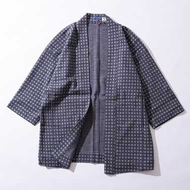 Compressed Wool Koushigara Haori Jacket