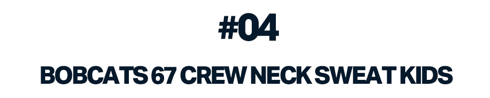 BOBCATS 67 CREW NECK SWEAT KIDS