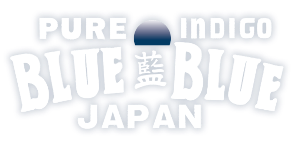 PURE INDIGO BLUE BLUE JAPAN ロゴ