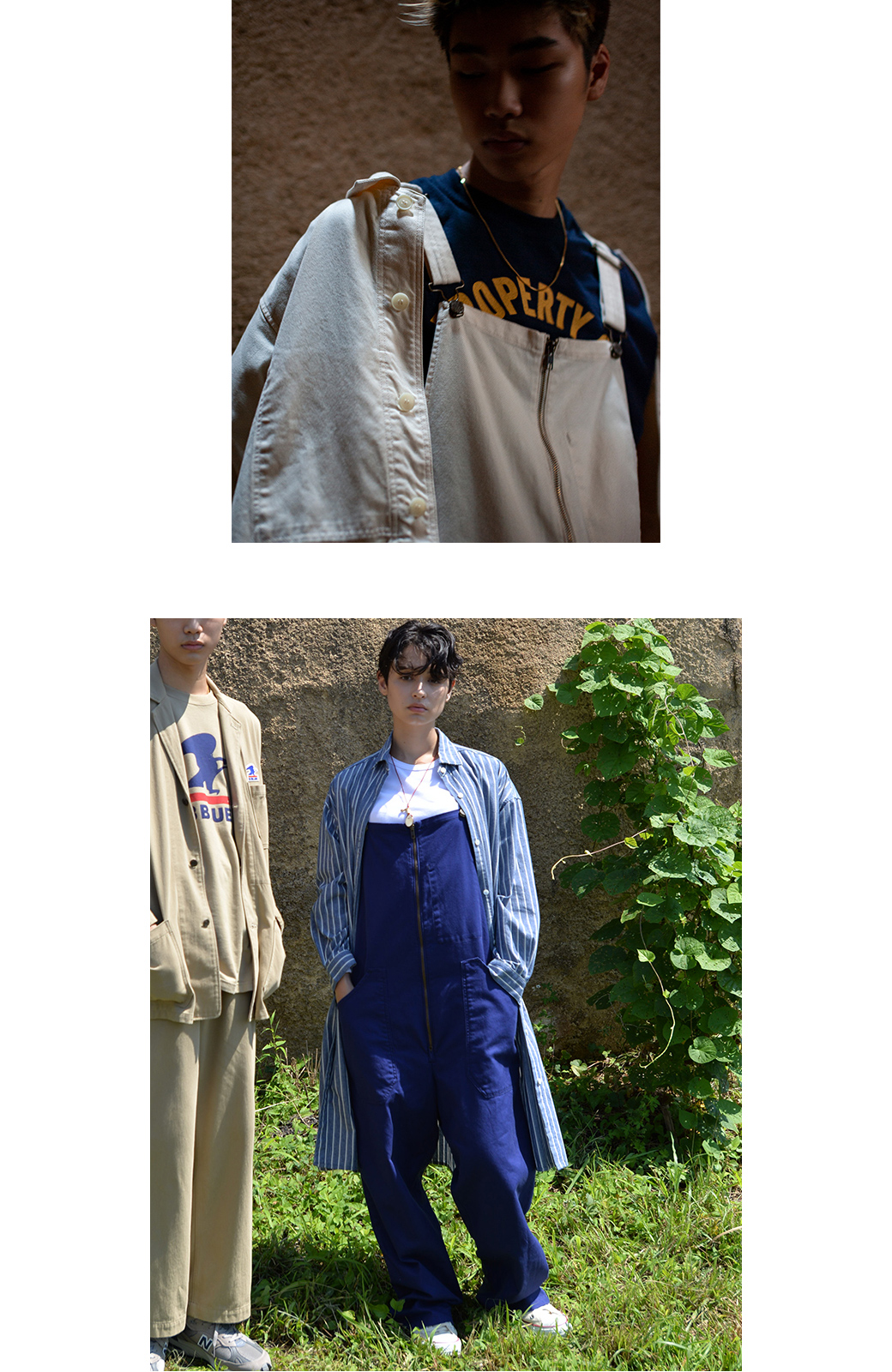 サージ フレンチワークオーバーオール