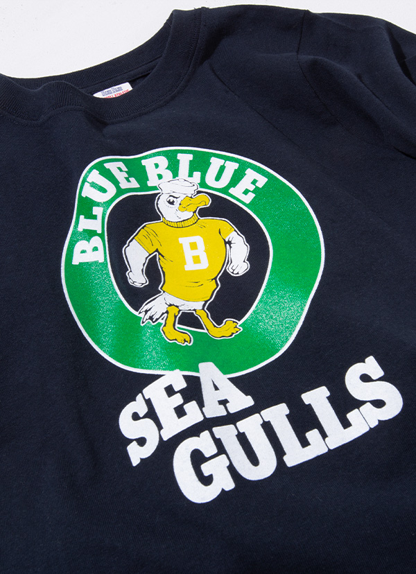 RUSSEL・BLUE BLUE SEAGULLS KIDS T-SHIRT