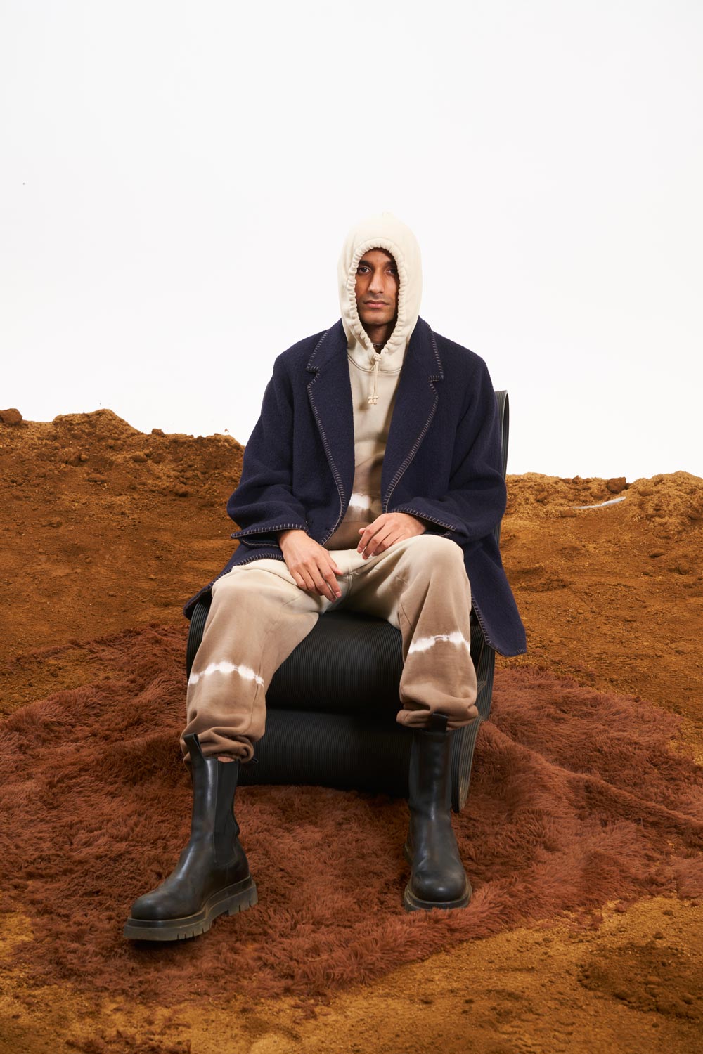 BLUE BLUE JAPAN | ブルーブルージャパン | TEZOME GRADATION SWEAT