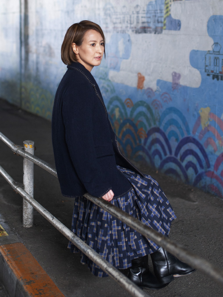 ウールループシープ ガウンジャケット ユニセックス